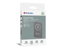 VERBATIM Charge 'n' Go Magnetic Wireless Power Bank 5000mAh szary 32244 - 1236528 - zdjęcie 3